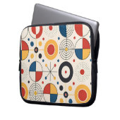 Funda diseño geométrico laptopschutzhülle (Vorderseite Links)