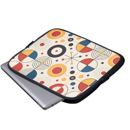 Funda diseño geométrico laptopschutzhülle (Vorne Knopf)