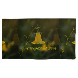 Funda Flor Campana Amarilla Kissenbezug