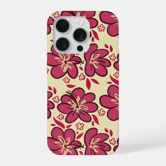 Funda Floral Aesthetic Iphone Hülle (Rückseite)