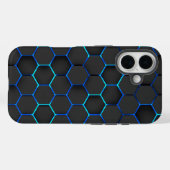 Funda futurista, cyber 3d Case-Mate iPhone hülle (Rückseite (Horizontal))