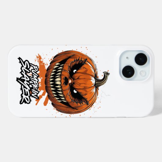 Funda iPhone 15 Halloween Pumpkin Slayer Case-Mate iPhone Hülle (Rückseite (Horizontal))