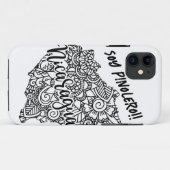 FUNDA IPHONE/PINOLERO/NICARAGUA/COVER/PROTECTO Case-Mate iPhone HÜLLE (Rückseite (Horizontal))