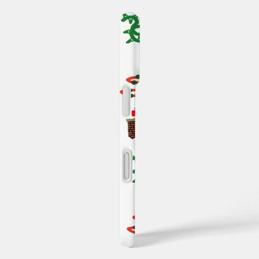 Funda Navidad Doodle  Case-Mate iPhone Hülle (Rückseite / Rechts)