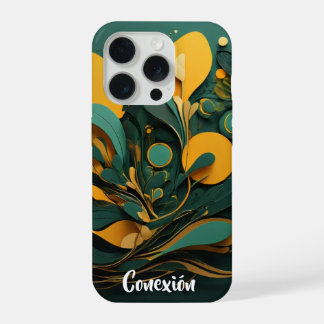 Funda para Celular Arte Biodiversidad Viva Conexió iPhone 15 Pro Hülle