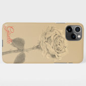Funda Para iPhone rose iPhone Hülle (Rückseite (Horizontal))