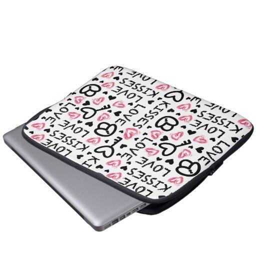 Funda para laptop estilo romántico moderno laptopschutzhülle (Vorne Knopf)