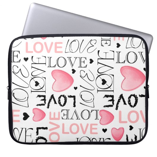 Funda para laptop Romantic Modern Laptopschutzhülle (Vorderseite)