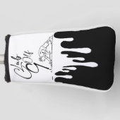 Funda para palo de golf con el golfista gracioso golf headcover (Vorderseite)