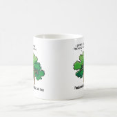 Fundamentalistischer Eichen-Baum-Cartoon Kaffeetasse (Mittel)