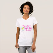 Funday Sonntag Crew T-Shirt (Vorne ganz)