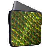 Fundo com imagem verde sob grade dourada? laptopschutzhülle (Vorne Rechts)