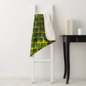 Fundo com imagem verde sob grade dourada? sherpadecke (Beispiel)