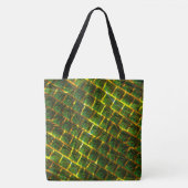 Fundo com imagem verde sob grade dourada? tasche (Vorderseite)