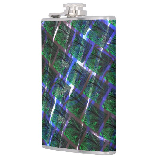 Fundo de imagem verde sob grade flutuando? flachmann (Links)