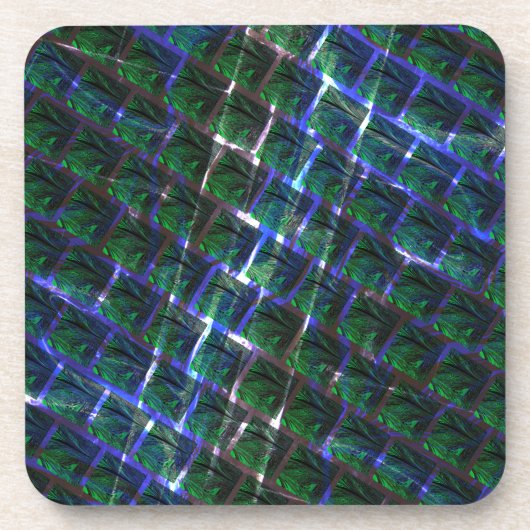 Fundo de imagem verde sob grade flutuando? getränkeuntersetzer (Vorderseite)