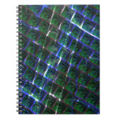 Fundo de imagem verde sob grade flutuante? notizblock (Vorderseite)