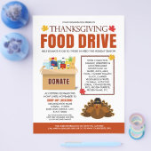 Fundraiser für die Wohltätigkeit des Minimal-Ernte Flyer (Einzeln)