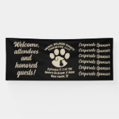 Fundraiser für die Wohltätigkeit von Tieren im Ret Banner (Horizontal)