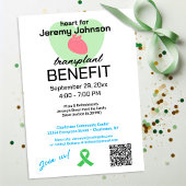 Fundraiser für Herztransplantationsvorteile Einladung