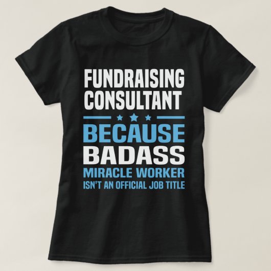Fundraising-Berater T-Shirt (Design vorne)