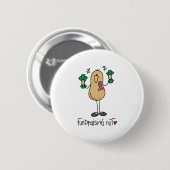 Fundraising-Nuss Button (Vorne & Hinten)