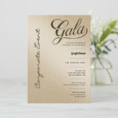 Fundraising von Business Corporate Wohltätigkeit E Einladung (Stehend Vorderseite)