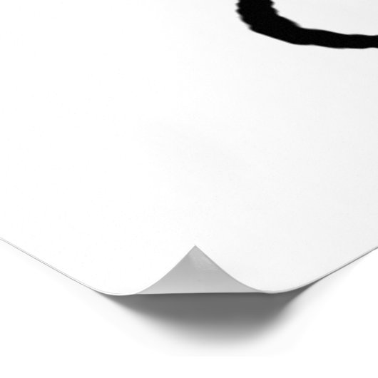 Fundraising-Ziel Thermometer 1K Ziel Poster (Ecke)