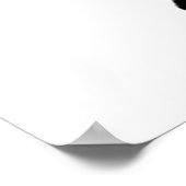 Fundraising-Ziel Thermometer BLANK Ziel Poster (Ecke)