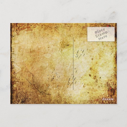 Fundstelle Postkarte (Rückseite)