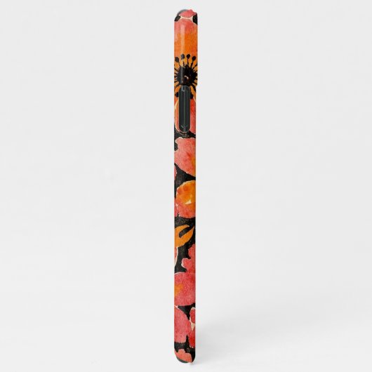 Fundus Farbenfrohe Blume iPhone Hülle (Rechte Seite)