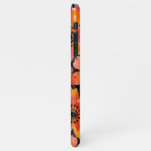 Fundus Farbenfrohe Blume iPhone Hülle (Linke Seite)