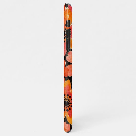 Fundus Farbenfrohe Blume iPhone Hülle (Linke Seite)