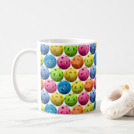 Fundus, farbiges Pickleball Kaffeetasse