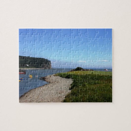 Fundy Bucht Alma New-Brunswick, Kanada Puzzle (Horizontal)