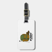 Fundy National Park Backpack Gepäckanhänger (Vorderseite vertikal)