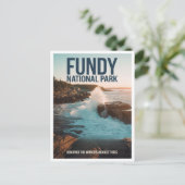 Fundy National Park Canada Travel Postkarte (Stehend Vorderseite)