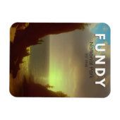 Fundy National Park Canada Vintag Art Magnet (Horizontal)