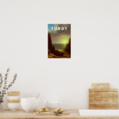 Fundy National Park Canada Vintag Art Poster (Küche)
