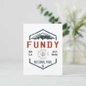 Fundy National Park Canada Vintag erschüttert Postkarte (Stehend Vorderseite)