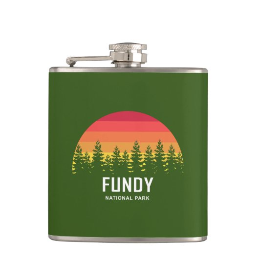 Fundy National Park Flachmann (Vorderseite)