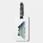 Fundy National Park Mountain Sun Gepäckanhänger (Rückseite vertikal)