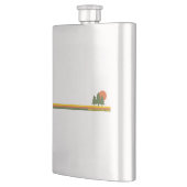 Fundy National Park Pine Trees Sun Flachmann (Links)