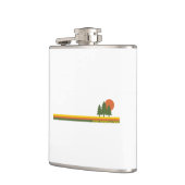 Fundy National Park Pine Trees Sun Flachmann (Links)