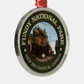 Fundy National Park Silbernes Ornament (Rechts)
