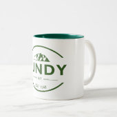 Fundy National Park Zweifarbige Tasse (VorderseiteRechts)