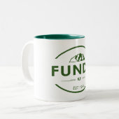 Fundy National Park Zweifarbige Tasse (Vorderseite Links)