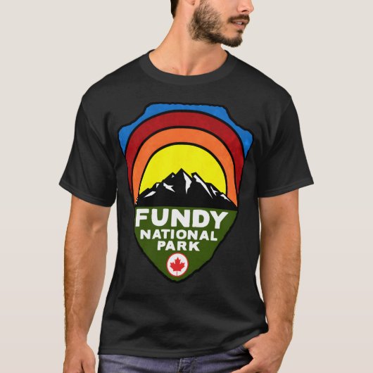 Fundy New Brunswick Canada � Spirit of Adventure T-Shirt (Vorderseite)