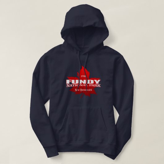 Fundy NP (Ahornblatt) Hoodie (Design vorne)