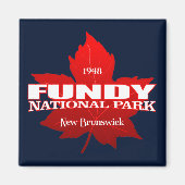 Fundy NP (Ahornblatt) Magnet (Vorne)